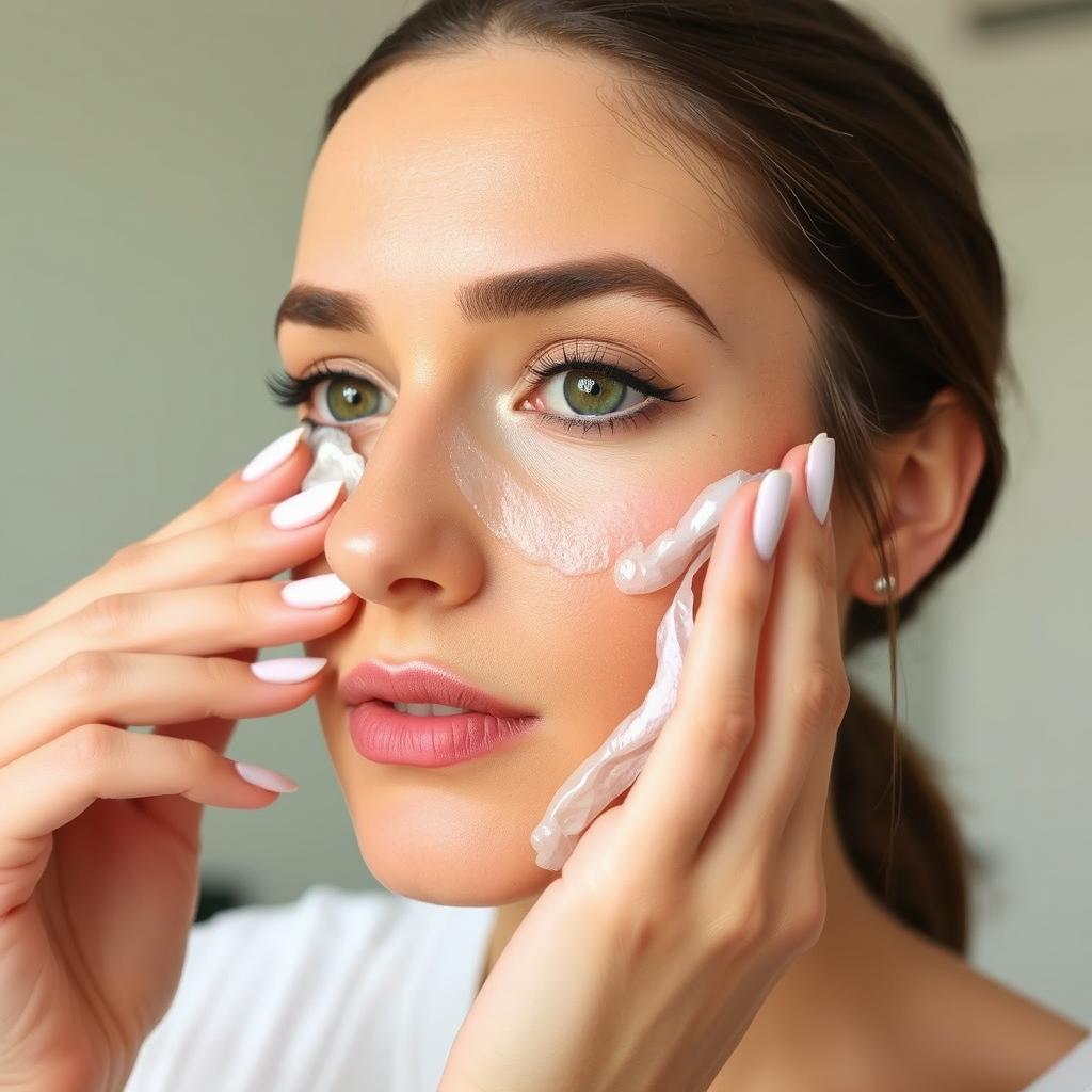 Schritt 1: Reinigung vor der Anwendung des Tamran Long Lashes Wimpernserum