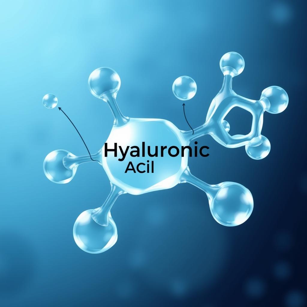 Hyaluronsäure Illustration